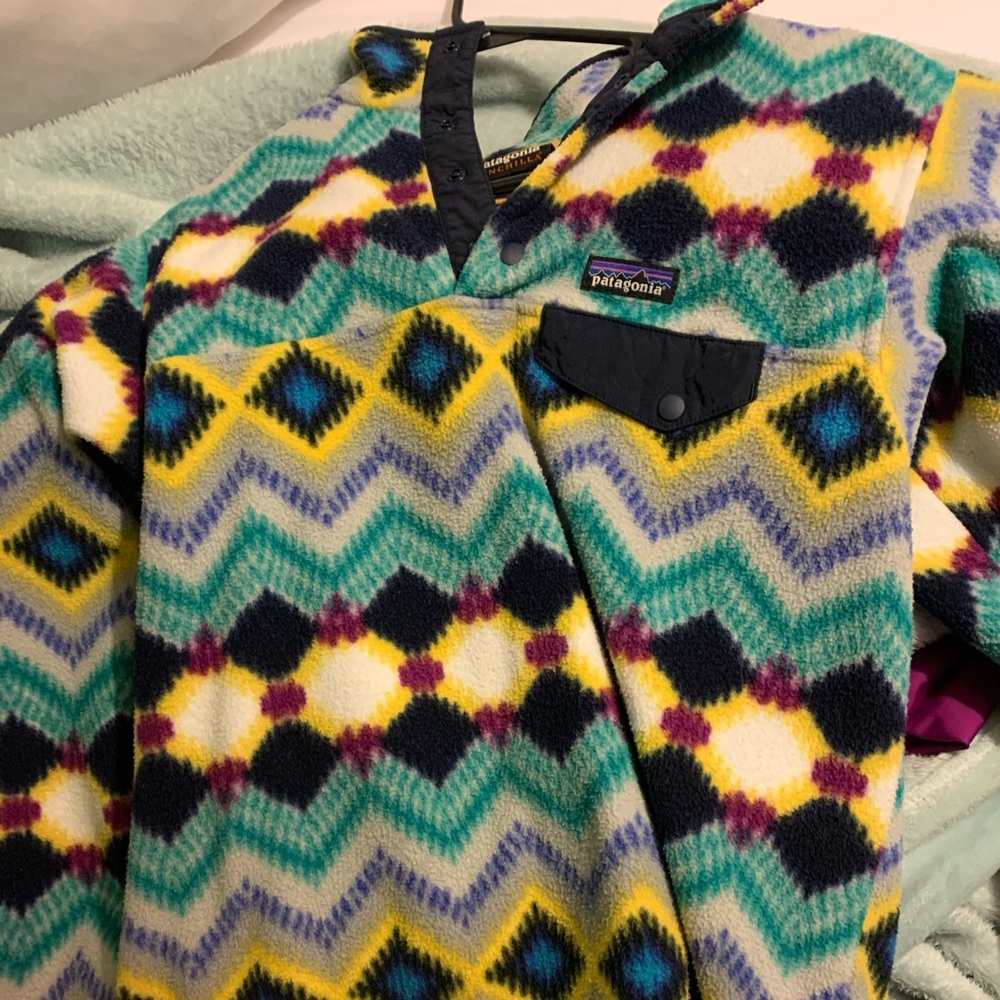patagonia fleece pullover
